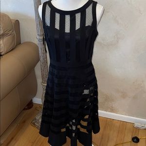 White House Black Market Black Lace Dress